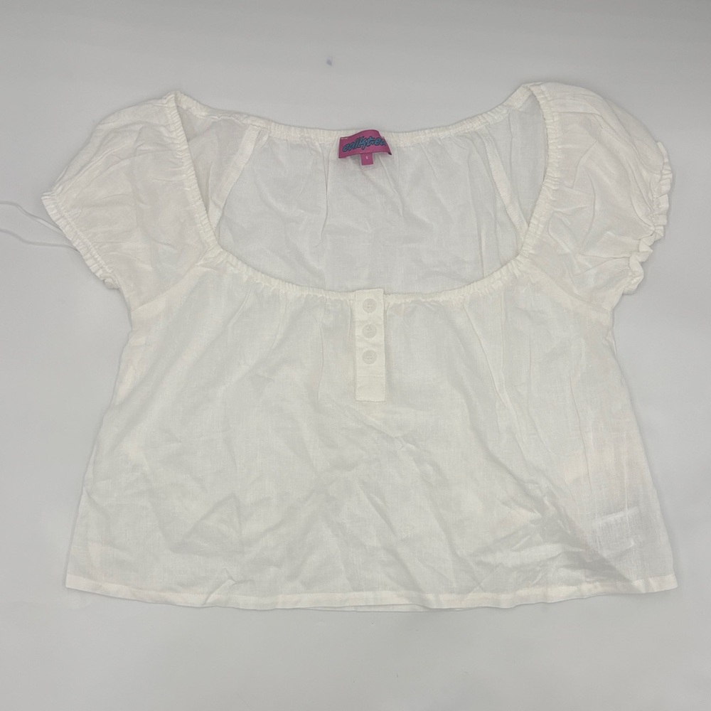 Edikted Eliora Puffed Sleeve Top